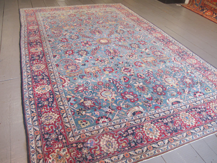 Part-Silk Teheran Carpet